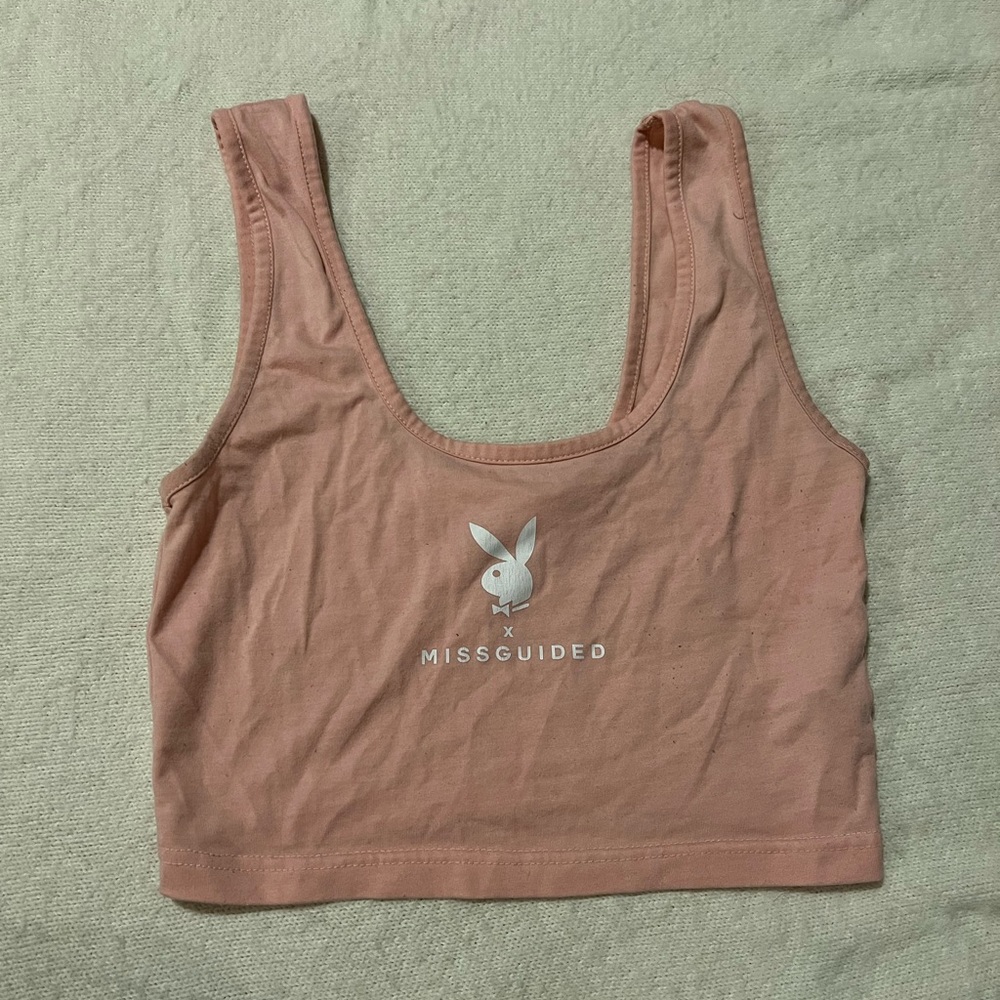 Playboy x Missguided Crop Tank